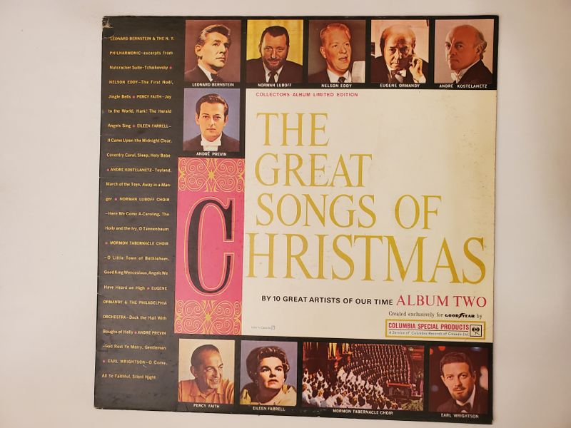 Various Artists The Great Songs of Christmas - Album Two vinyl record